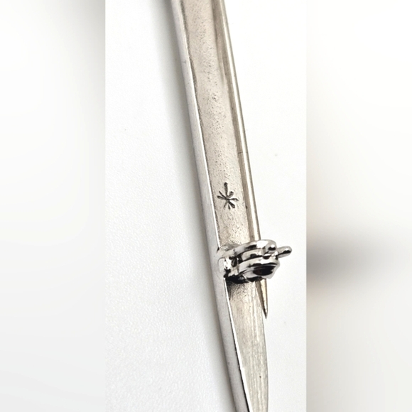 ๐ข3/$19๐ข Scottish Kilt Pin Brooch Signed BUCHANAN Clan Silver Tone - Picture 5 of 5